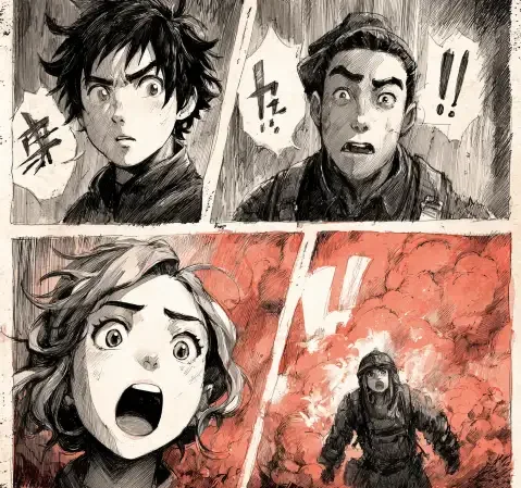 科幻题材漫画《星海旅人》封面